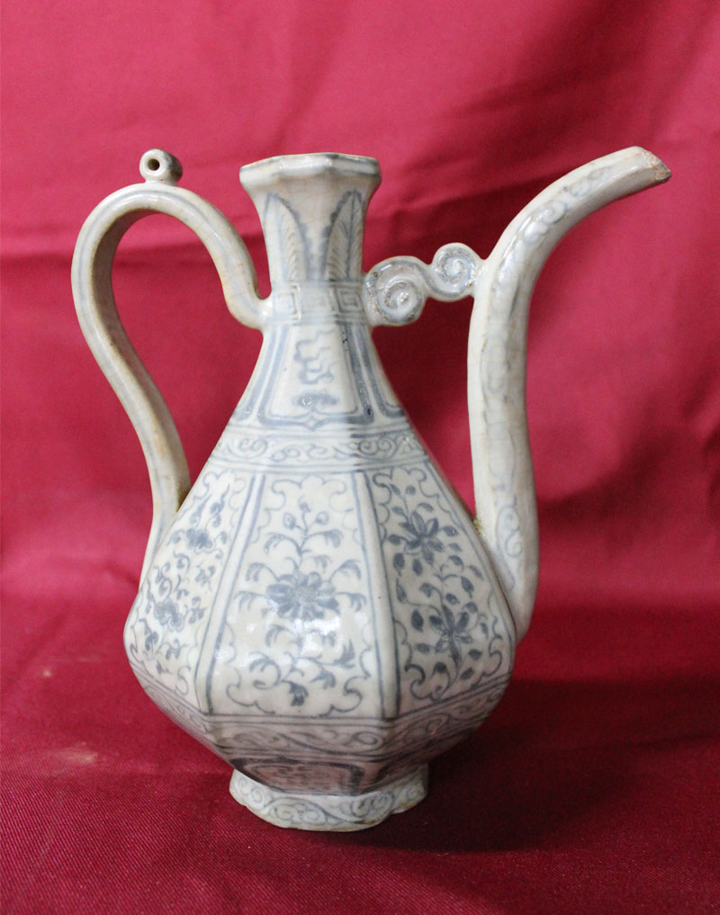 Real Rare Antiques Early Ming dynasty Porcelain Ewer Teapot